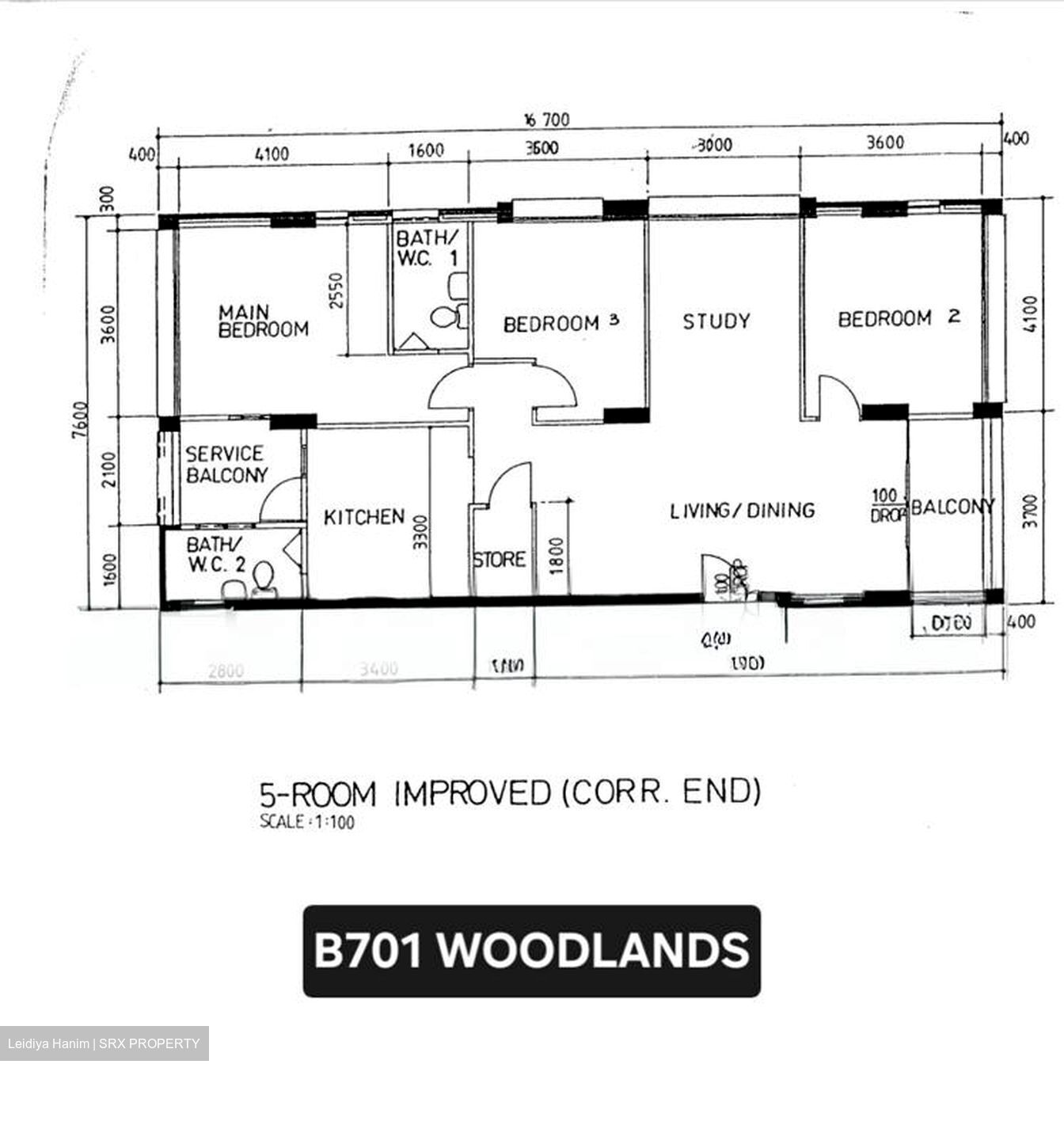 Blk 701 Woodlands Drive 40 (Woodlands), HDB 5 Rooms #573982451
